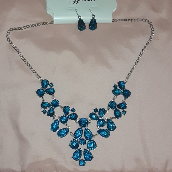 BonWorth sparkling blue jewelry set - Picture 1 of 8